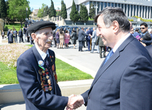 Azerbaijan marks Victory Day in Great Patriotic War. Azerbaijan, Baku, 9 May 2016  